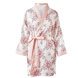 NWT: Morgan Lane satin robe